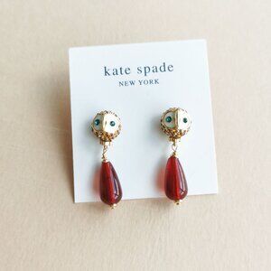 ❤️ Kate Spade Night Bird Gold Multicolor Drop Earrings ❤️